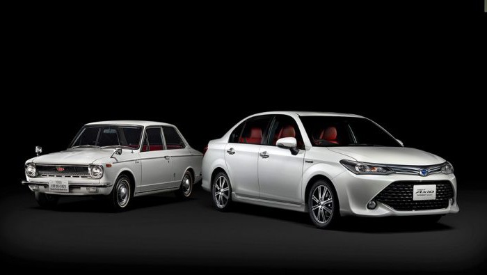 Dimensjoner på Toyota Corolla: bilde